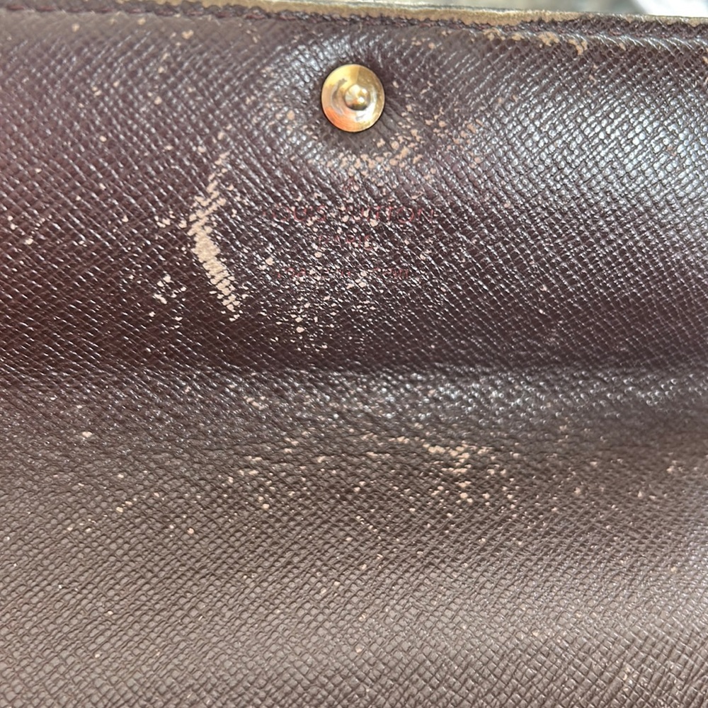 Louis Vuitton Damier Ebene Long snap wallet - Picture 4 of 16